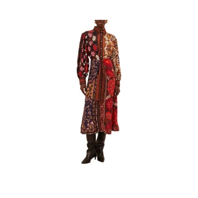 Farm Rio Miranda Midi Dress-0