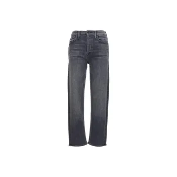 MOTHER The Tomcat High Waist Cropped Jeans