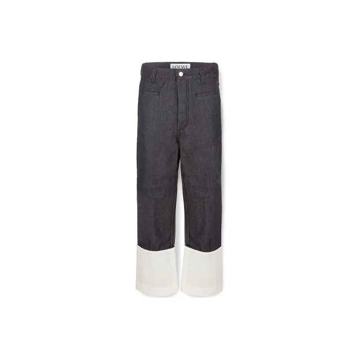 LOEWE 2000s Colour block Jeans-0