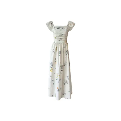 AURORA MUSE Short Sleeved Dress Women's Apricot
