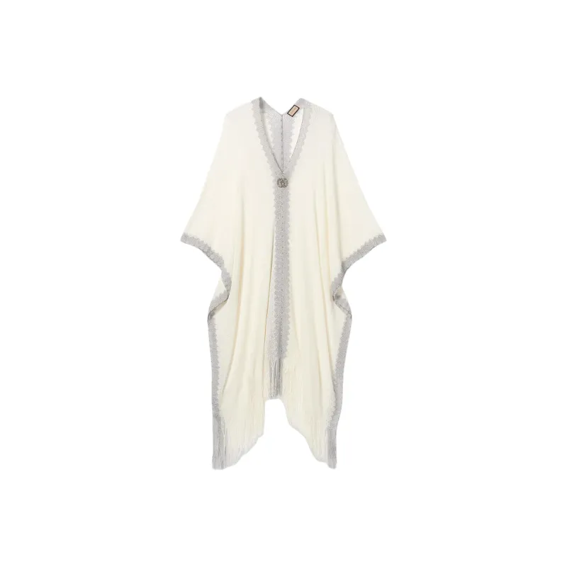 GUCCI Long-Sleeved Dresses Women's Ivory White-0