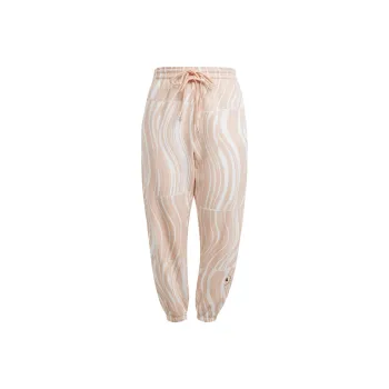 Adidas Stella McCartney Collaboration BY STELLA MCCARTNEY Knitted Sports Pants Women's Blush Pink