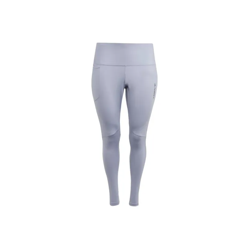 Adidas ULT MULTI LEGGINGS PLUS SIZE Leggings Women's Silver Purple-0