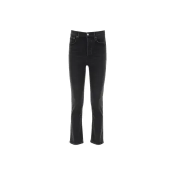AGOLDE Riley Straight Leg Cropped Jeans