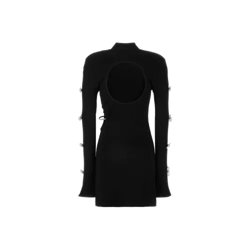 MACH & MACH Long-Sleeved Dresses Women's Black