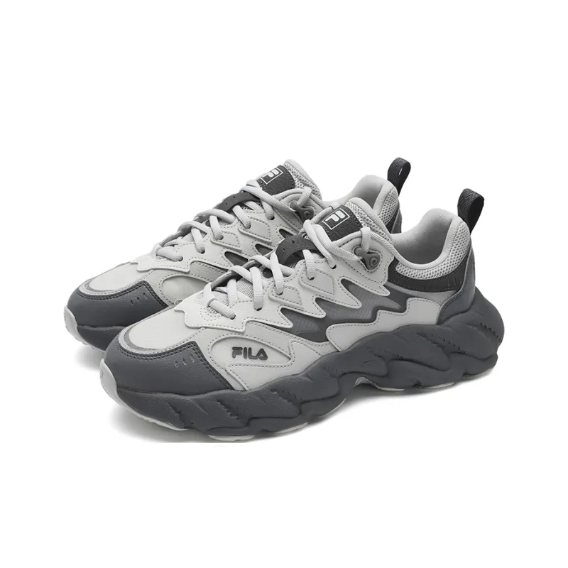 FILA Fern 2 Fern Sneakers 2.0 Abrasion Resistant Breathable Low Top Casual Shoes Men's Gray-2