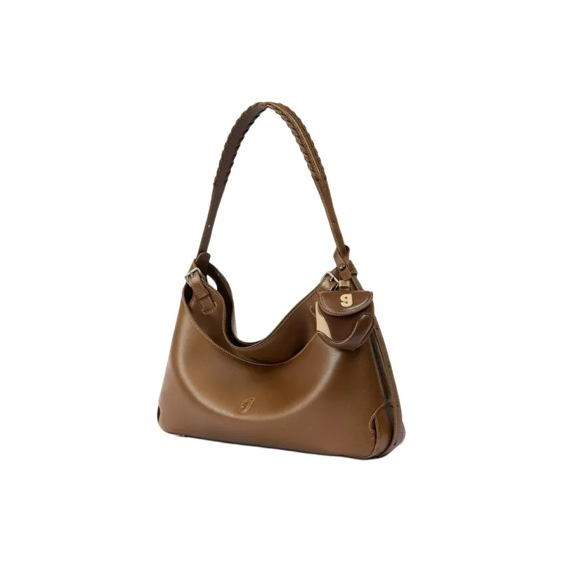 KUNOGIGI Cow Leather Shoulder Bag Large Size Unisex Multicolor-7