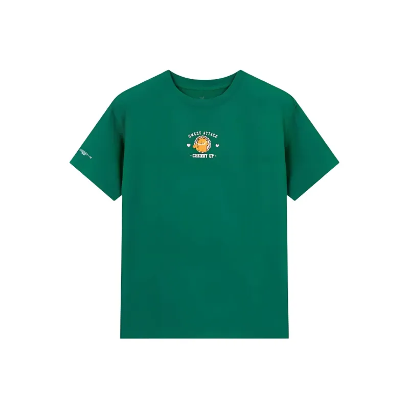 361° x JIAFEIMAO,LIANMINGKUAN Sports Life Collection T Shirt Women's Dark Snow Green-0