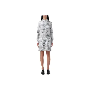 MaxMara Long Sleeved Dresses Women's Cream