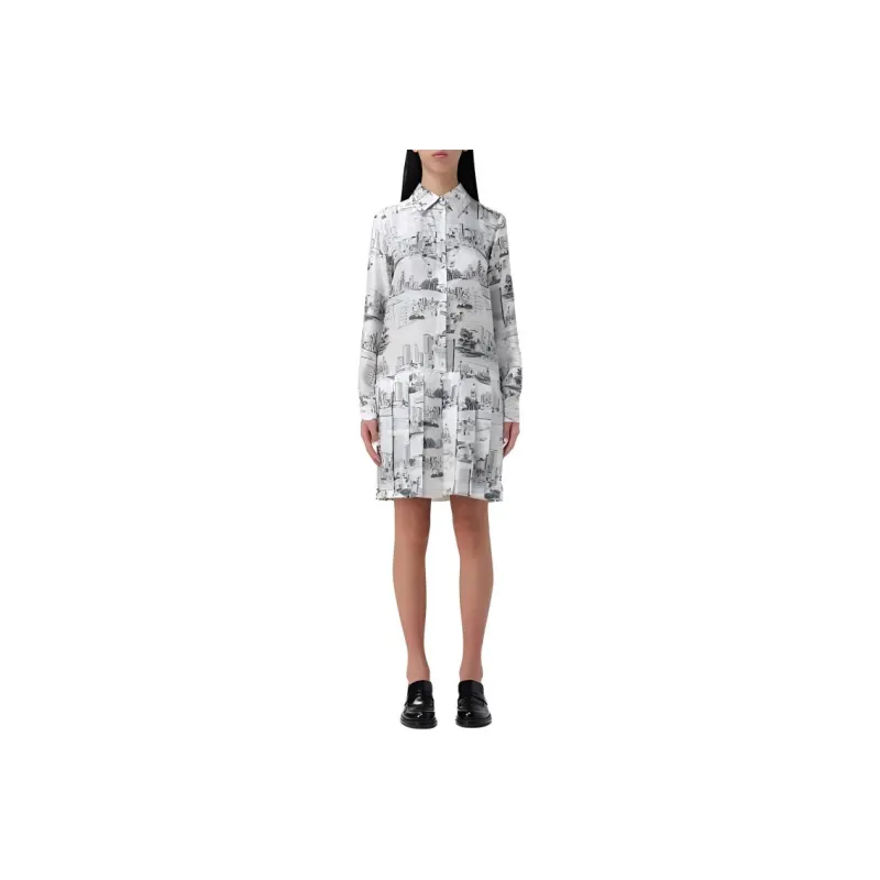 MaxMara Long Sleeved Dresses Women's Cream-0
