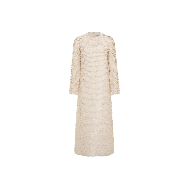 Zimmermann FW24 Long-Sleeved Dresses Women's Cream-0