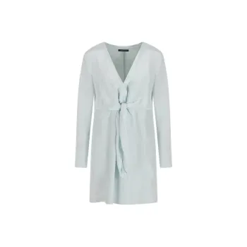 ARMANI EXCHANGEAE SS25 Long Sleeved Dress Women's Light Blue