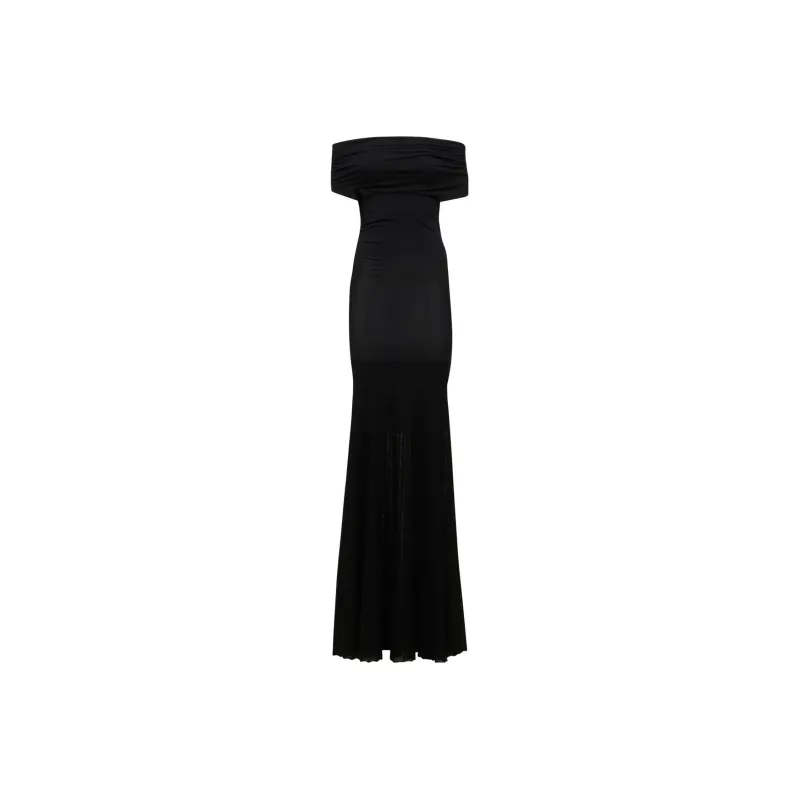 KHAITE The Marca Ruched bodice Dress-0