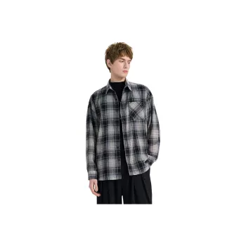 WILD LEADER Shirts Men Blue Black[CW5158592]