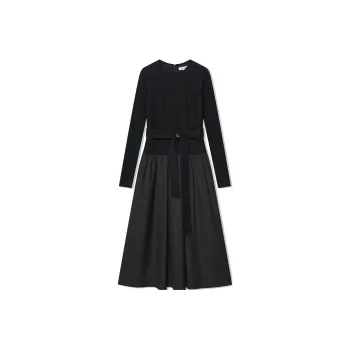 COVERINS Long Sleeved Dress Women's Black