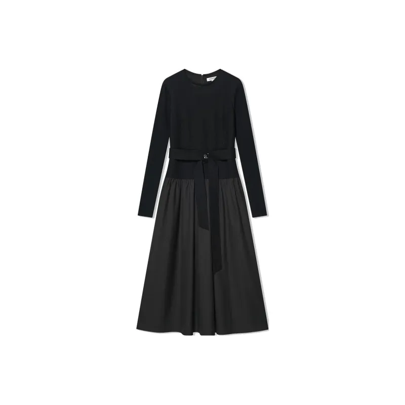 COVERINS Long Sleeved Dress Women's Black-0