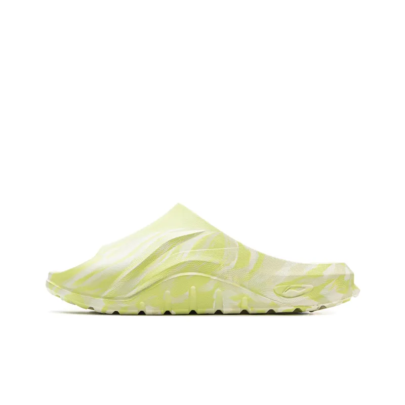 YINGXIONGLIANMENGYONGCHIPAIDUI x LiNing Soft Clap Slip Resistant Abrasion Resistant Slide Slippers Unisex Green-0