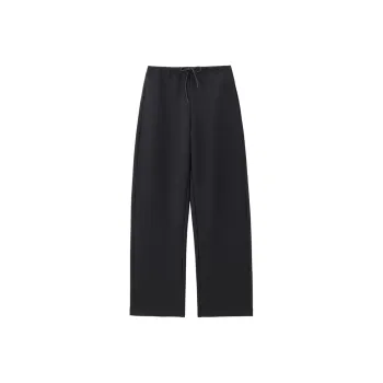 UNIQLO Knitted Sweatpants Women's Dark Gray