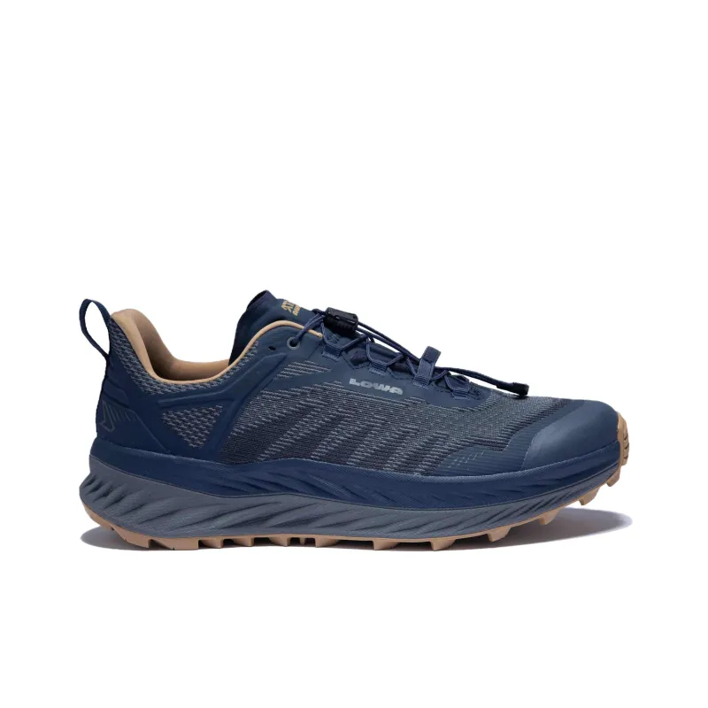 Lowa FORTUX Cloud Anti Slip Wear Resistant Low Top Hiking Shoes Men's Blue-1