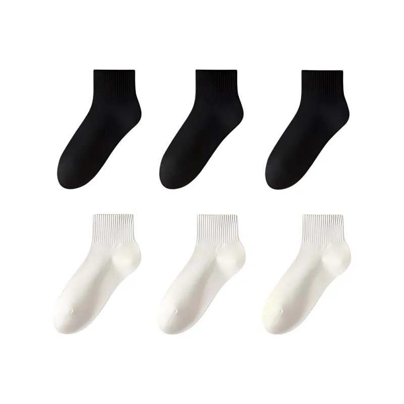 LUYOUYE Ankle Socks Men's 6 Pack-30