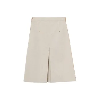 Burberry SS21 Casual Long Skirts Women's Gray