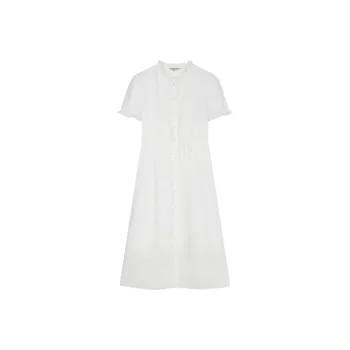 Teenie Weenie Short Sleeved Dress Women's White