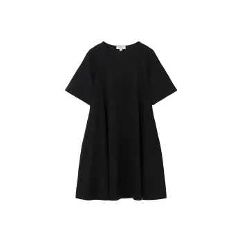 COS SS24 Short Sleeved Dresses Women's Black