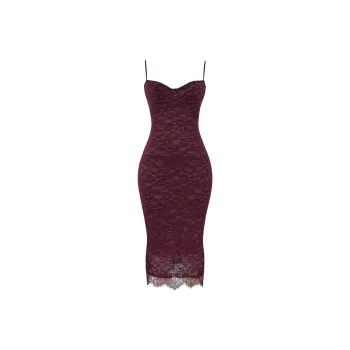HOUSE OF CB MELINA Slip Dress Women's MULBERRY/Mulberry