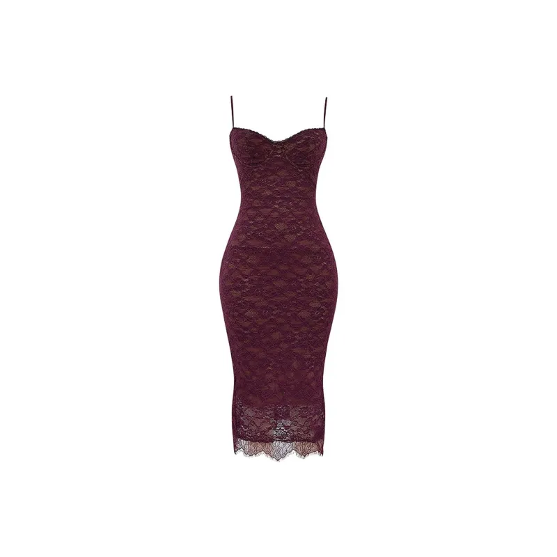 HOUSE OF CB MELINA Slip Dress Women's MULBERRY/Mulberry-0