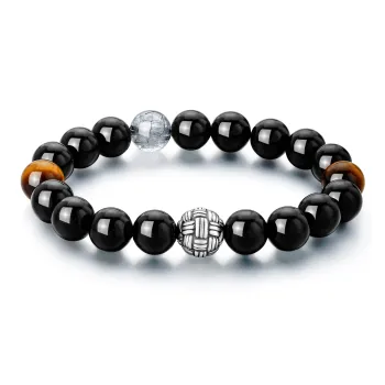 Lao Feng Xiang Obsidian Bracelets Men's