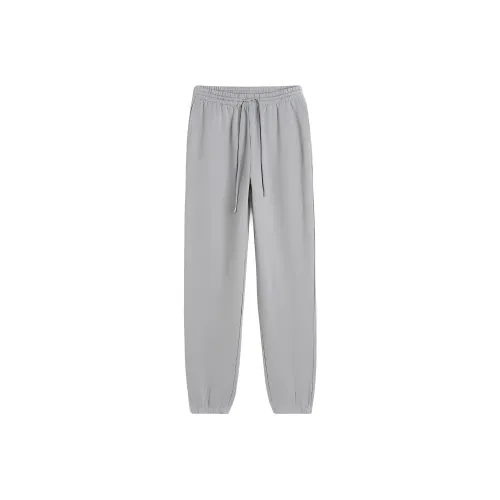 H&M Knitted Sports Pants Women's Gray