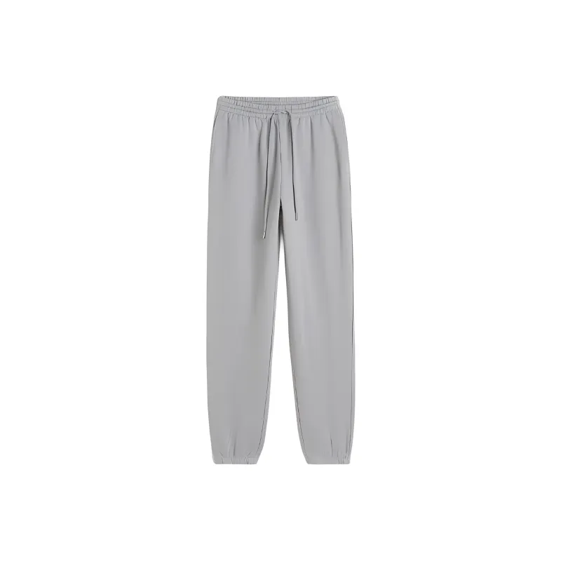 H&M Knitted Sports Pants Women's Gray-0