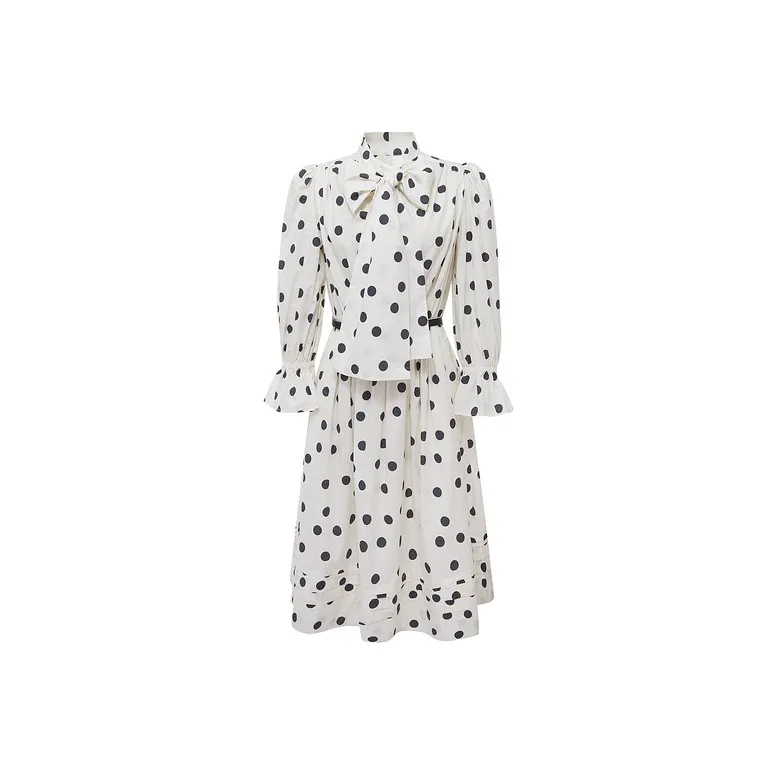 D'zzit Long Sleeved Dresses Women's White-0