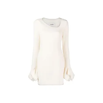 NANUSHKA Handkerchief-cuff Mini Dress