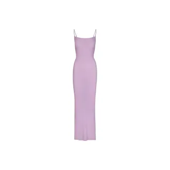 SKIMS Valentine's Day Collection SOFT LOUNGE LONG SLIP DRESS Slip Dress Women's SUGAR PLUM/Sugar Plum