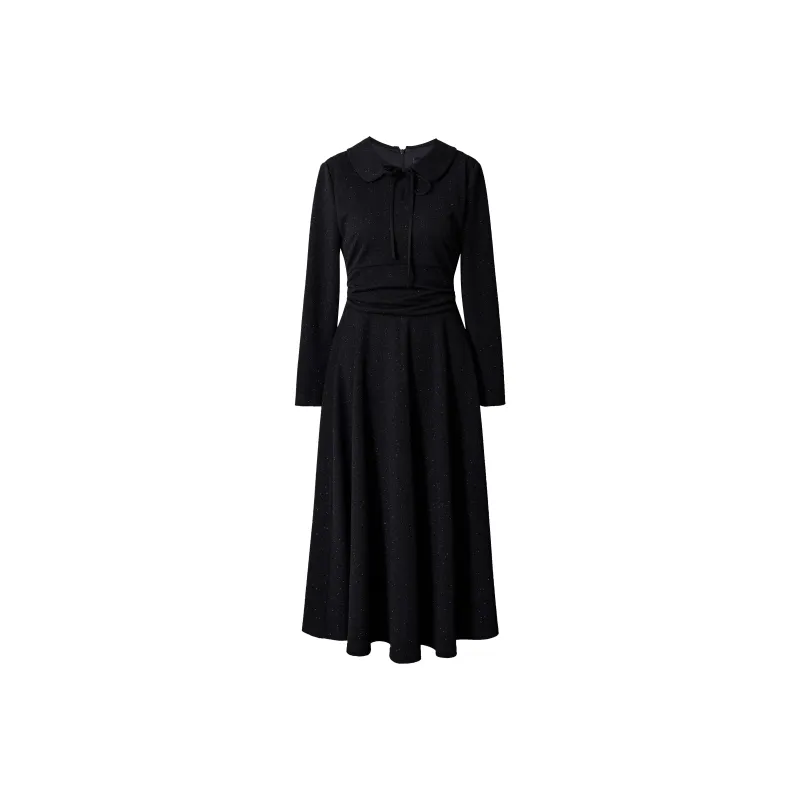 ROEYSHOUSE Long Sleeved Dresses Women's Black-0