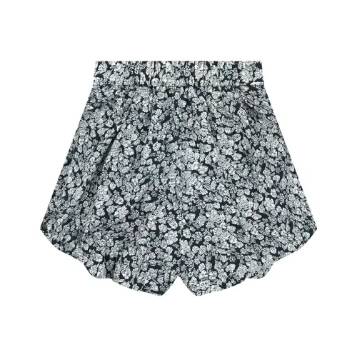 FAIRFAFO 블랙 여성 캐주얼 반바지