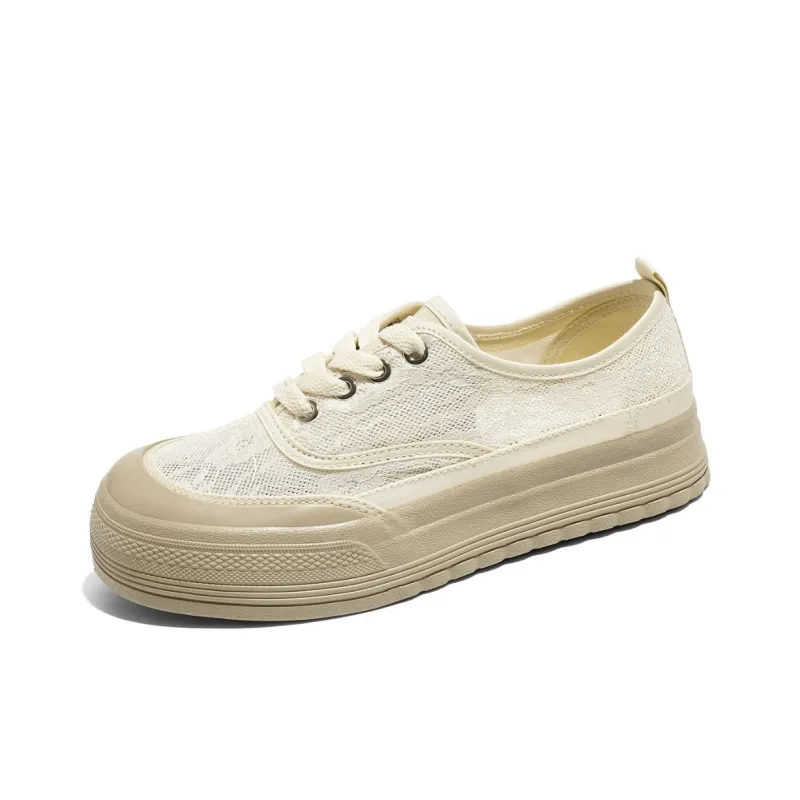 RENBEN Lightweight, Breathable, And Abrasion Resistant Low Top Canvas Shoes Women's-1