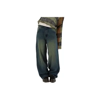 Jaded London Jeans Men's Pants Unisex Washed Blue