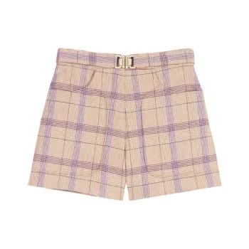 Maje Prince Of Wales Tailored Shorts