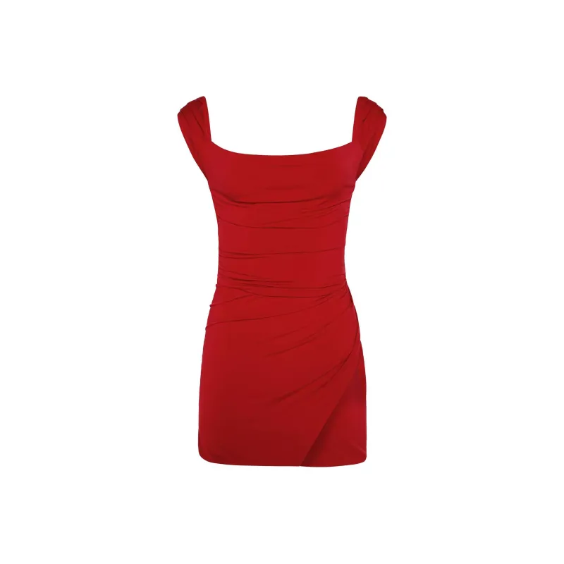 Tiger Mist JOSLIN DRESS Slip Dresses Women's Red-0