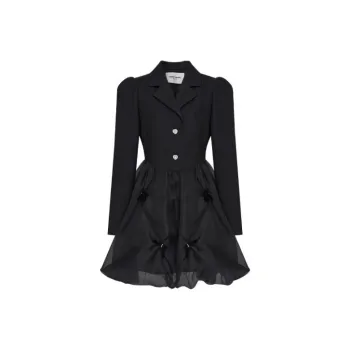TAMMY TANGS Long-Sleeved Dresses Women's Black