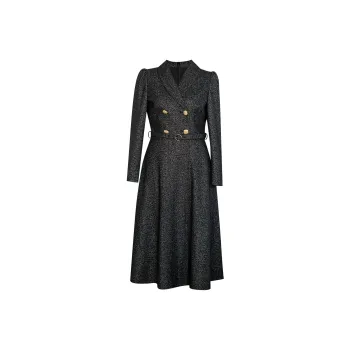 ROEYSHOUSE Long Sleeved Dresses Women's Black