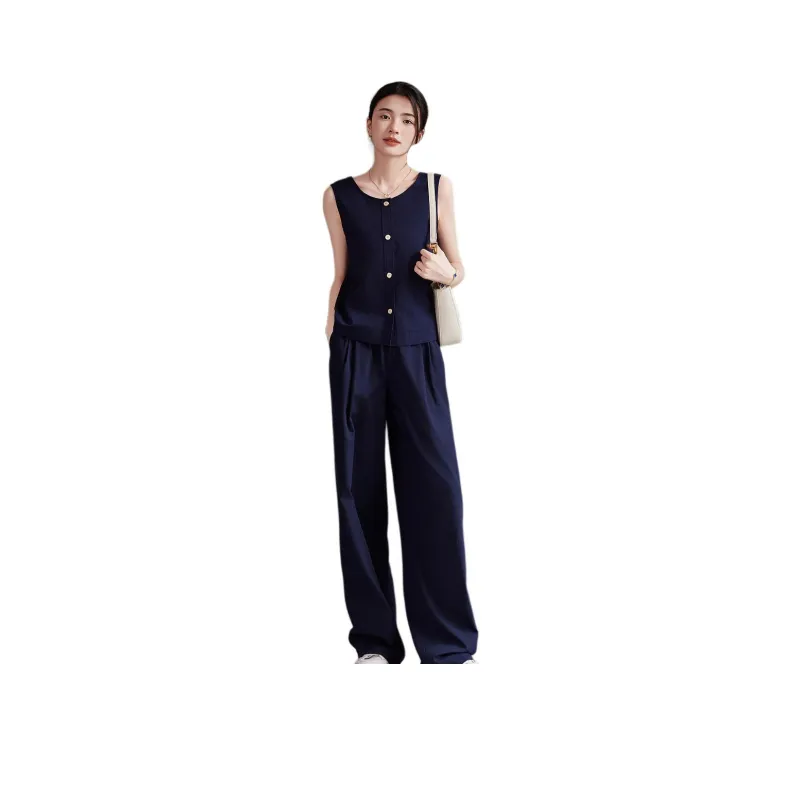【dme】 Casual Suit Women's Dark Blue-0