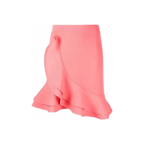 Alexander McQueen Ruffled Asymmetric Mini Skirt