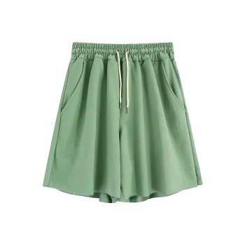 Garbege Casual Shorts Women's Green