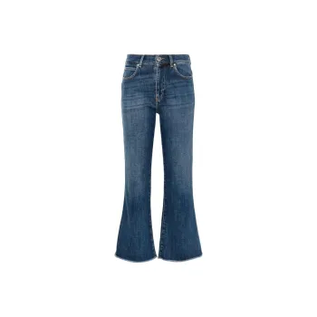 PINKO Mid Rise Faded Jeans