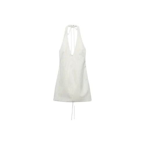 ZARA Slip Dresses Women's White