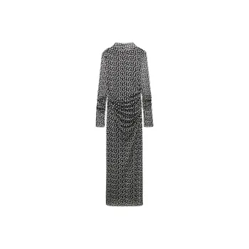 ZARA Long Sleeved Dresses Women's Black/White