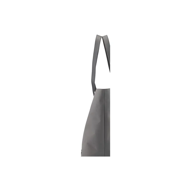 DESCENTE DSG COLLECTION Synthetic Leather Tote Toto Bag Shopping Bag Handbag Men's Gray-5